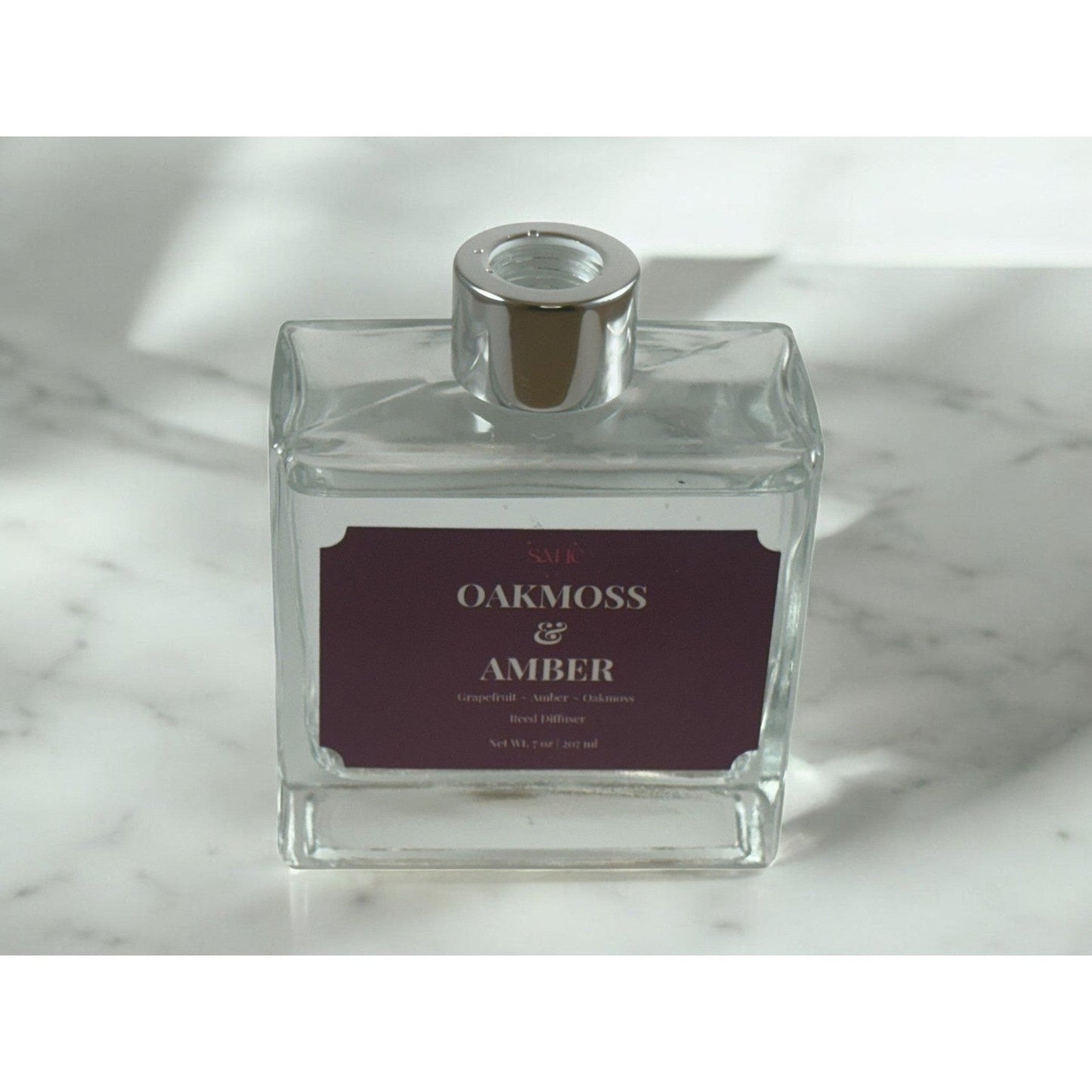 Eichenmoos & Amber Raumduft Diffuser mit Duftstäbchen