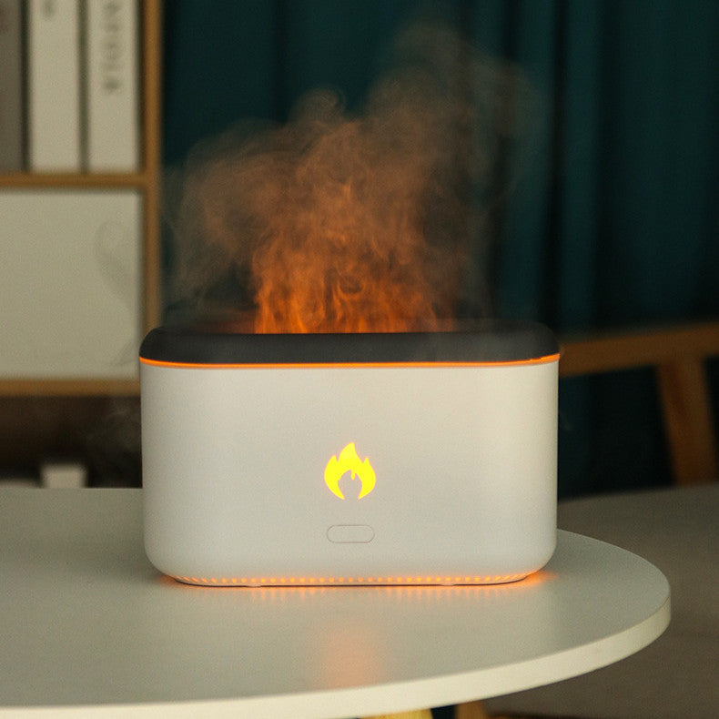 Premium Aroma Diffusor mit realistischem Flammen-Effekt