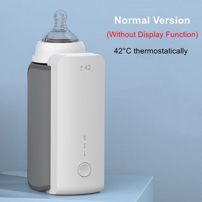 Serioton™ Smart Portable Baby Bottle Warmer – USB Rechargeable & Travel Safe