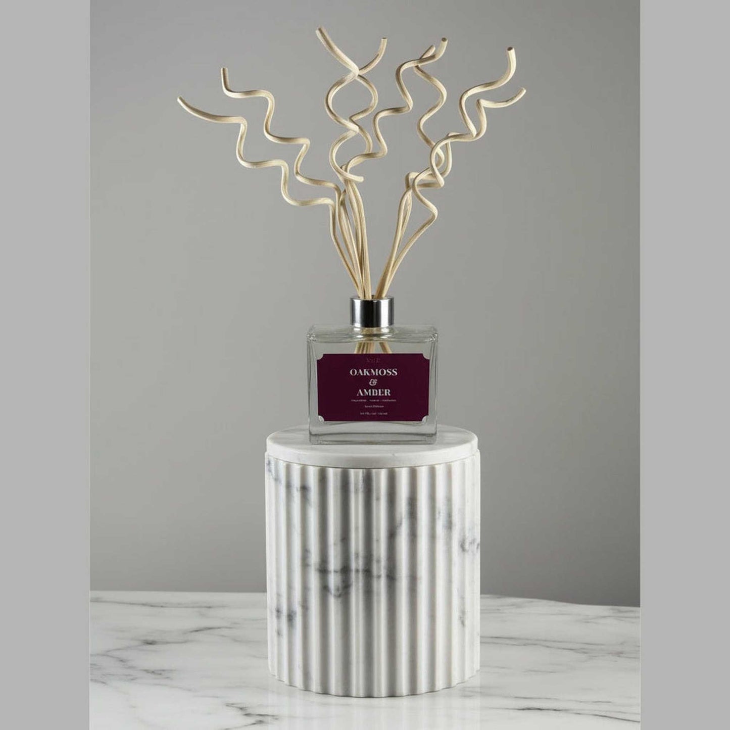 Eichenmoos & Amber Raumduft Diffuser mit Duftstäbchen