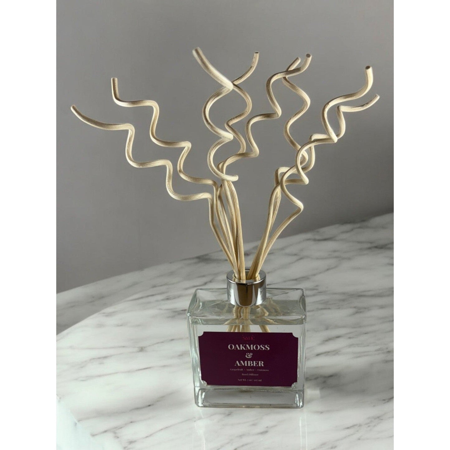 Eichenmoos & Amber Raumduft Diffuser mit Duftstäbchen